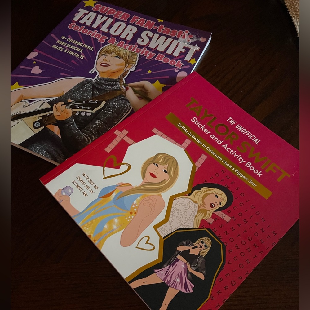 Taylor Swift sticker, color and activity Book